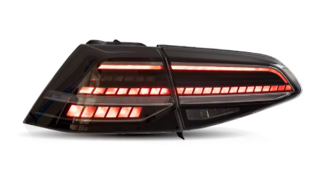 VOLKSWAGEN GOLF MK7 MARK 7 7.5 LED SEQUENTIAL DYNAMIC TAIL LIGHTS GTI R 2013 - 2020